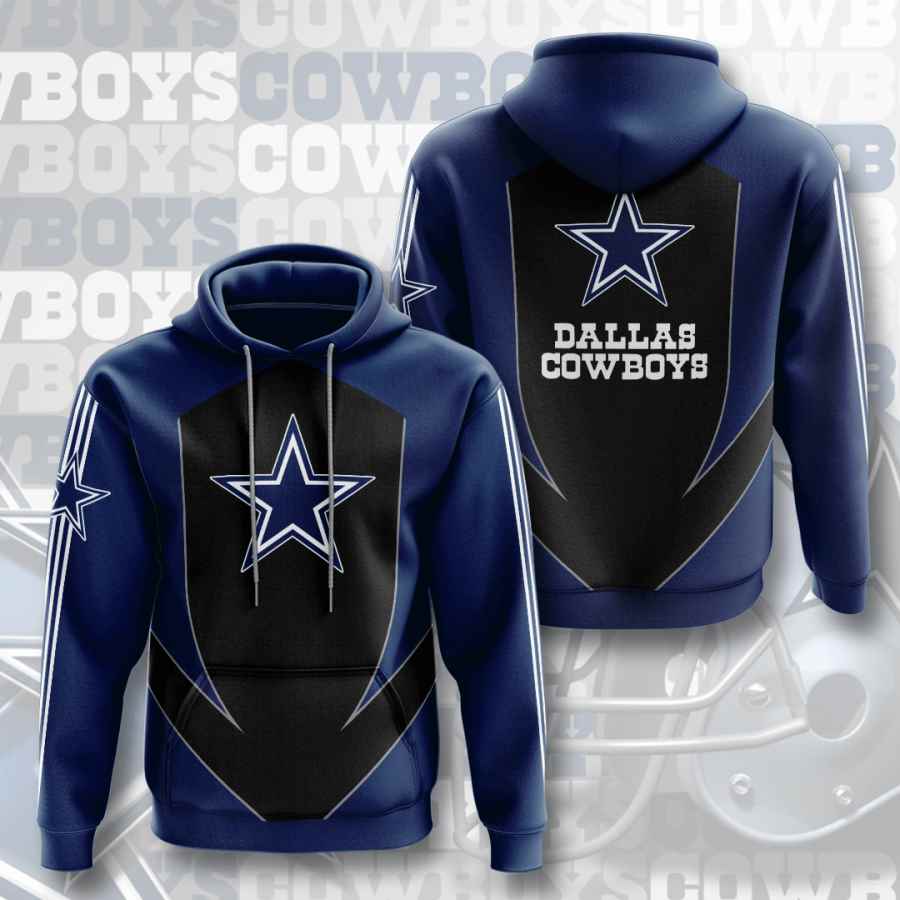 Sports American Football Nfl Dallas Cowboys Usa 132 3d Hoodie