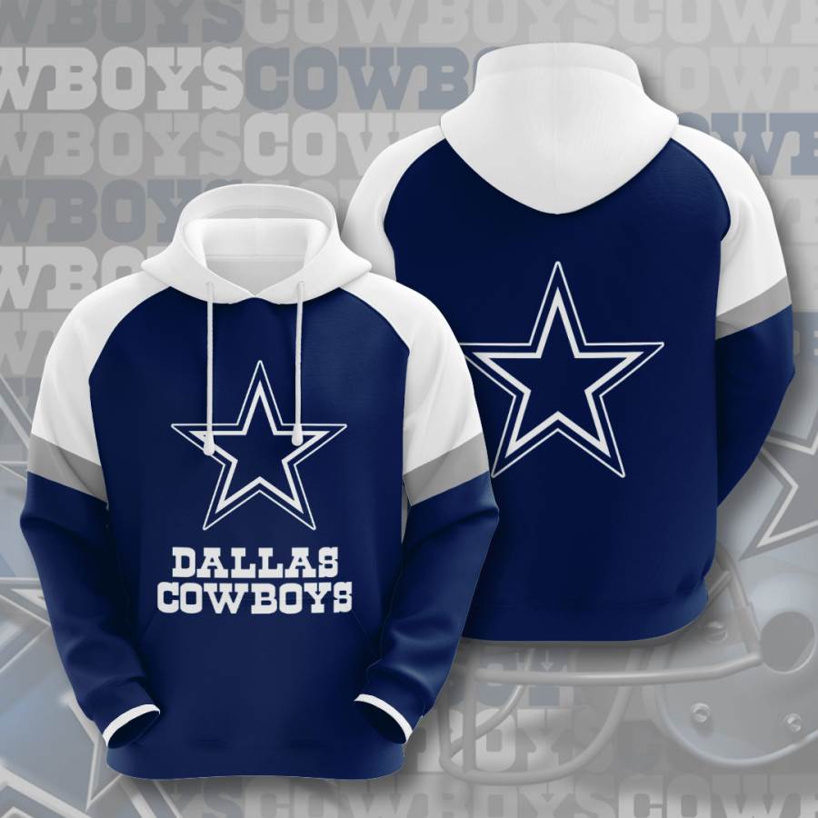 Sports American Football Nfl Dallas Cowboys Usa 134 3d Hoodie