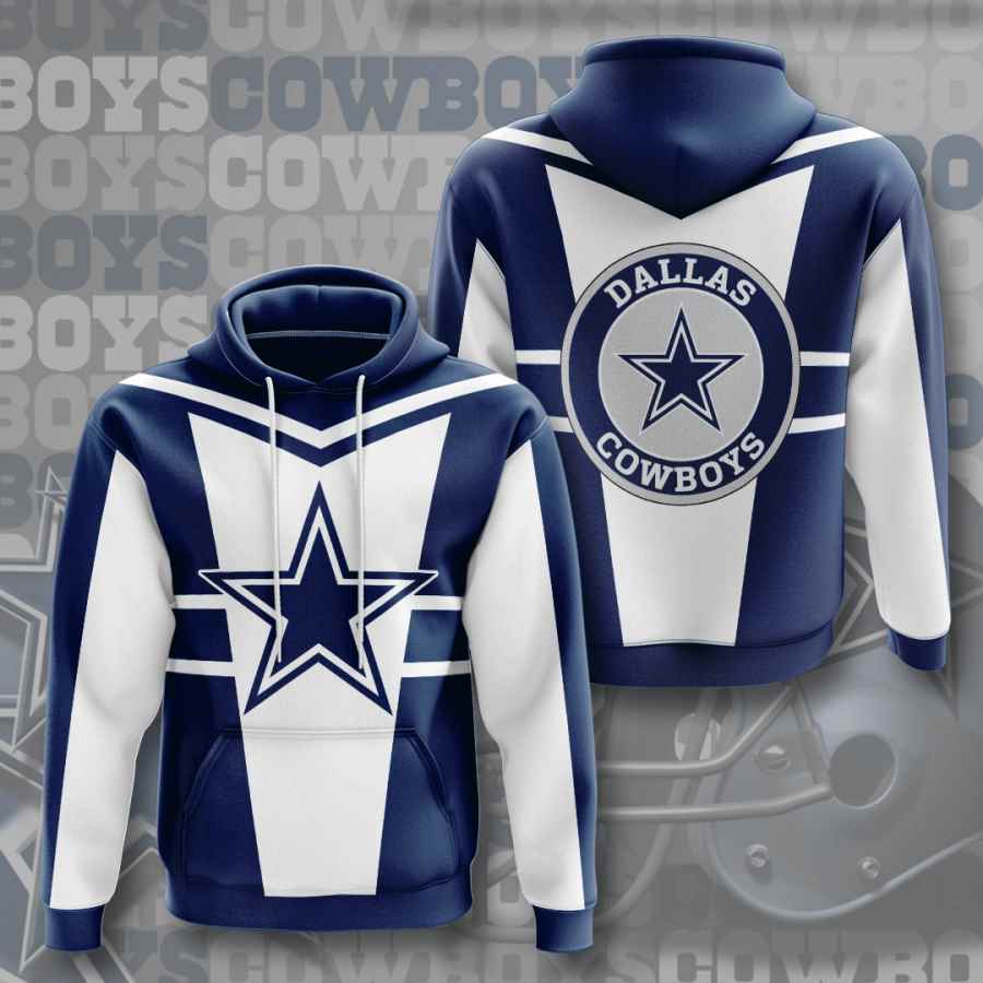 Sports American Football Nfl Dallas Cowboys Usa 135 3d Hoodie