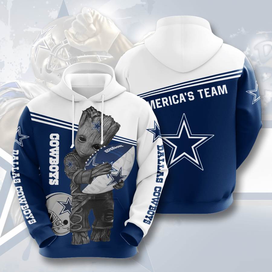 Sports American Football Nfl Dallas Cowboys Usa 476 3d Hoodie