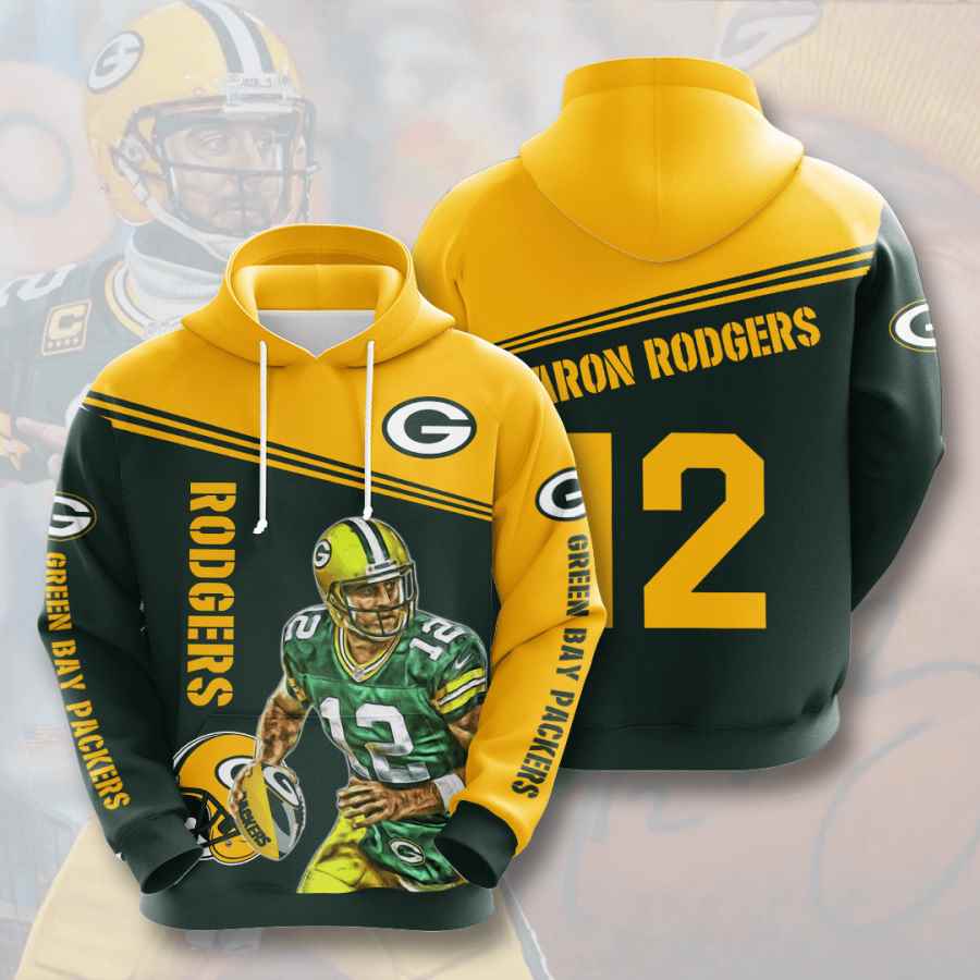 Sports American Football Nfl Green Bay Packers Usa 495 3d Hoodie