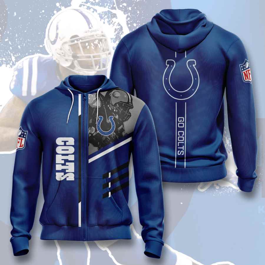 Sports American Football Nfl Indianapolis Colts Usa 173 3d Hoodie