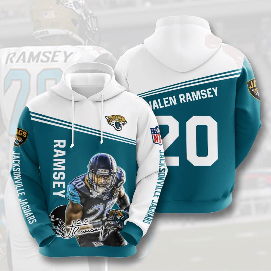 Sports American Football Nfl Jacksonville Jaguars Jalen Ramsey Usa 772 3d Hoodie