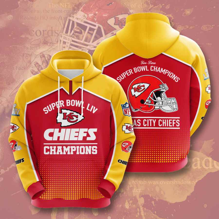 Sports American Football Nfl Kansas City Chiefs Usa 1069 3d Hoodie