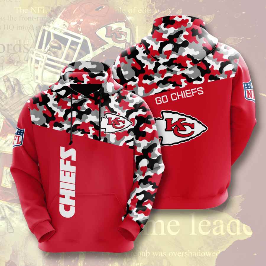 Sports American Football Nfl Kansas City Chiefs Usa 183 3d Hoodie