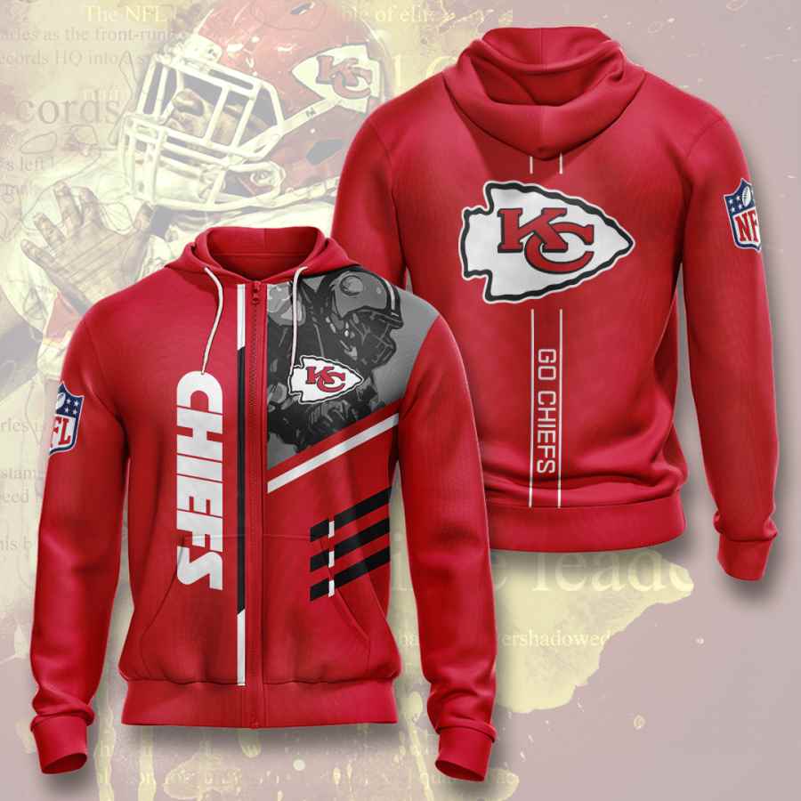 Sports American Football Nfl Kansas City Chiefs Usa 184 3d Hoodie