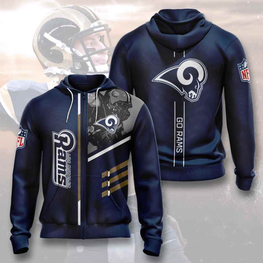 Sports American Football Nfl Los Angeles Rams Usa 199 3d Hoodie