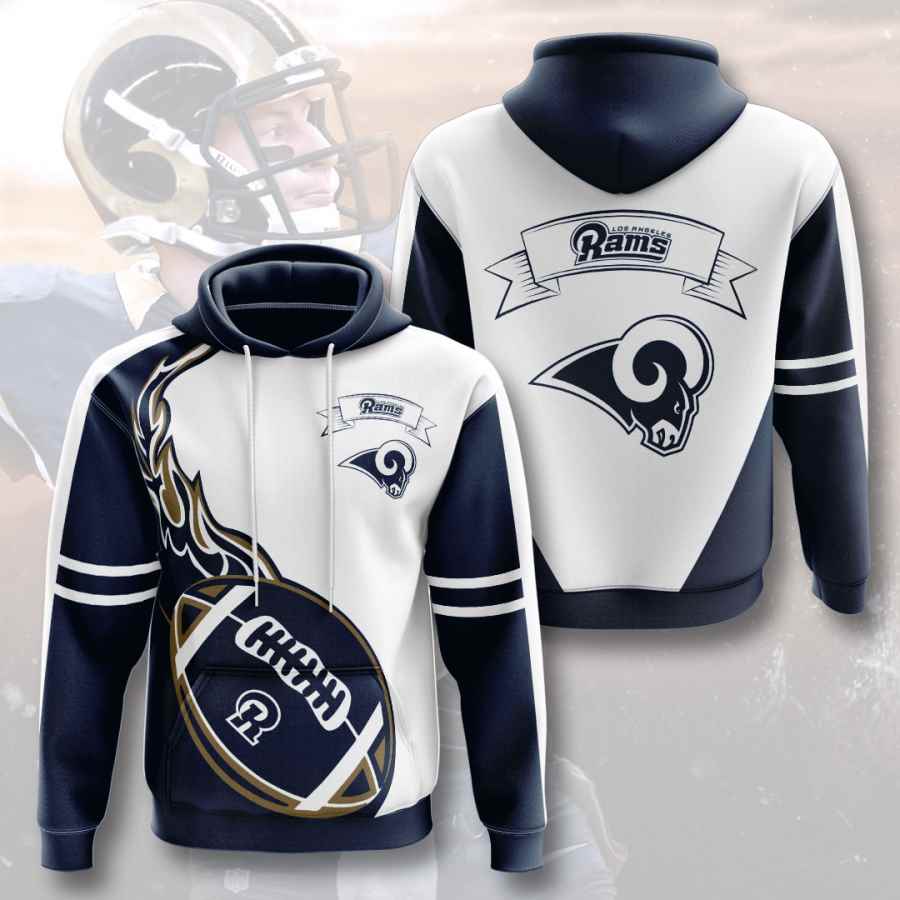 Sports American Football Nfl Los Angeles Rams Usa 532 3d Hoodie