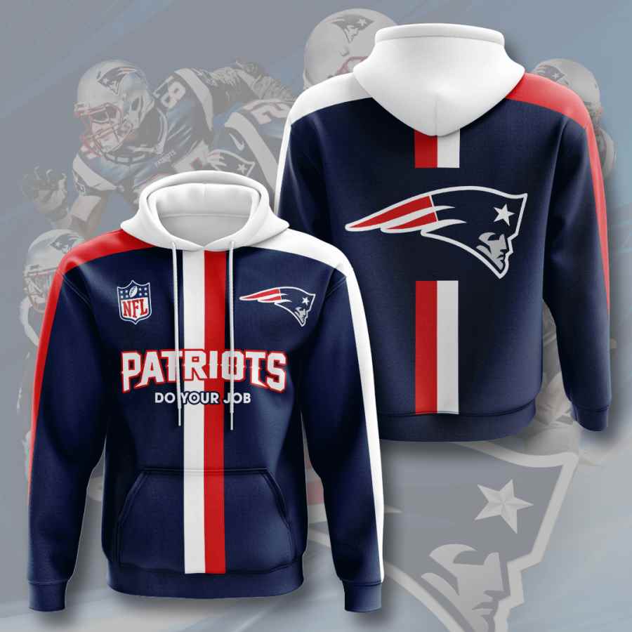 Sports American Football Nfl New England Patriots Usa 229 3d Hoodie