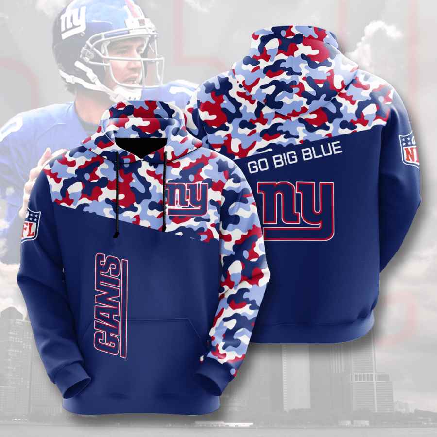 Sports American Football Nfl New York Giants Usa 237 3d Hoodie