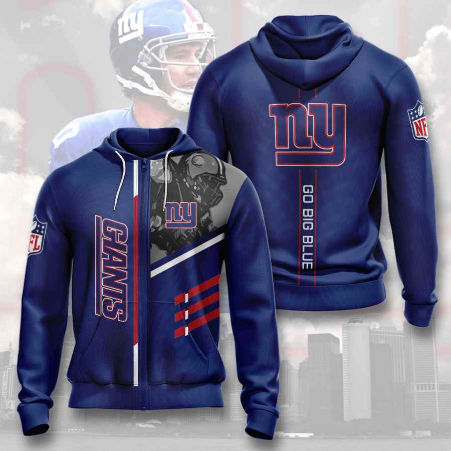 Sports American Football Nfl New York Giants Usa 238 3d Hoodie