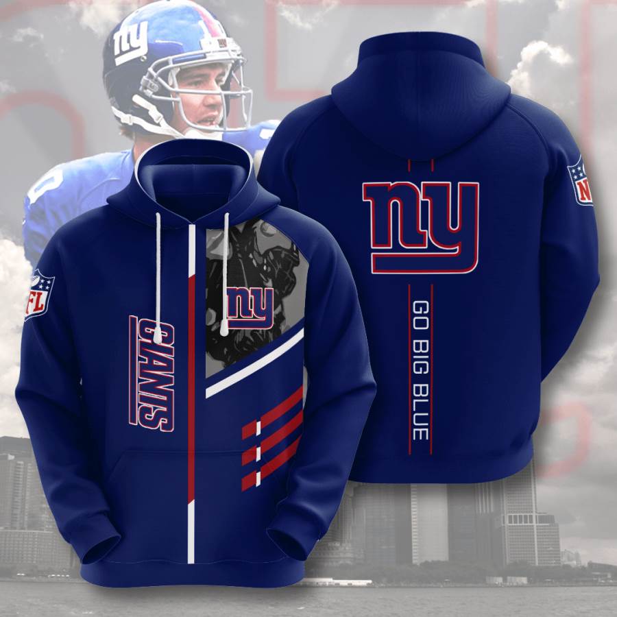 Sports American Football Nfl New York Giants Usa 51 3d Hoodie