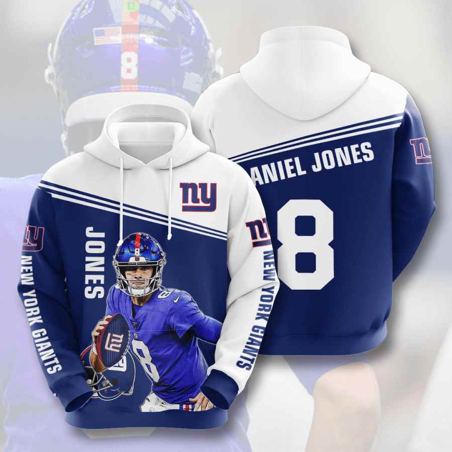 Sports American Football Nfl New York Giants Usa 563 3d Hoodie