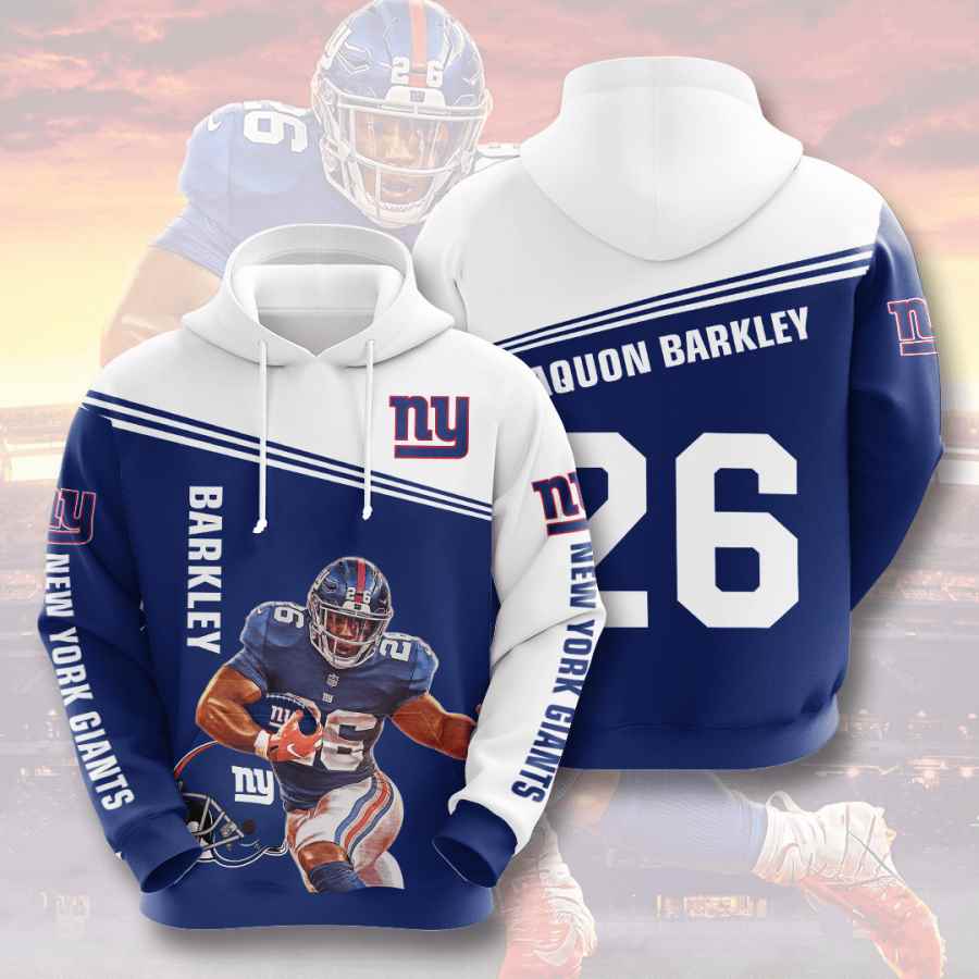 Sports American Football Nfl New York Giants Usa 565 3d Hoodie