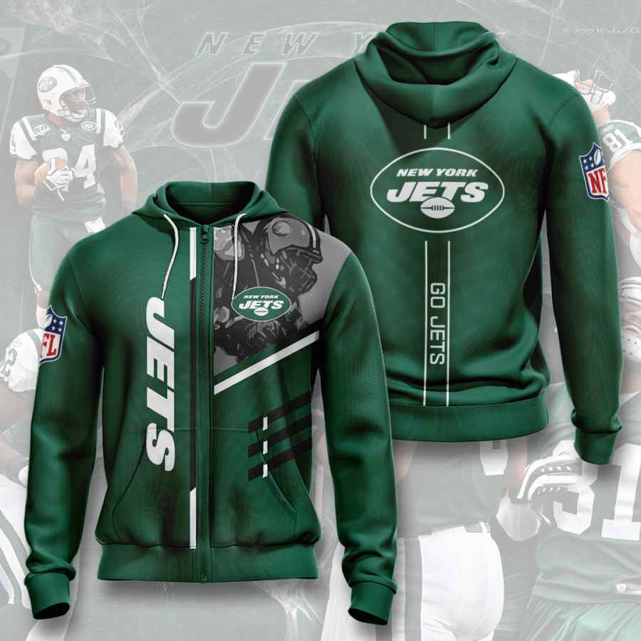 Sports American Football Nfl New York Jets Usa 241 3d Hoodie