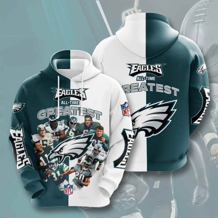 Sports American Football Nfl Philadelphia Eagles Usa 1438 3d Hoodie