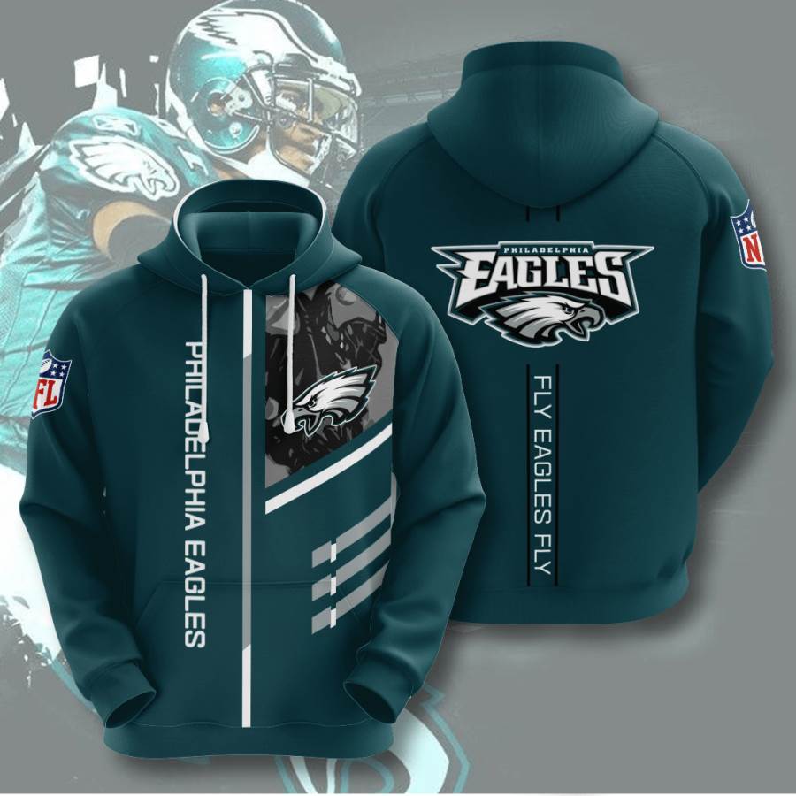 Sports American Football Nfl Philadelphia Eagles Usa 292 3d Hoodie