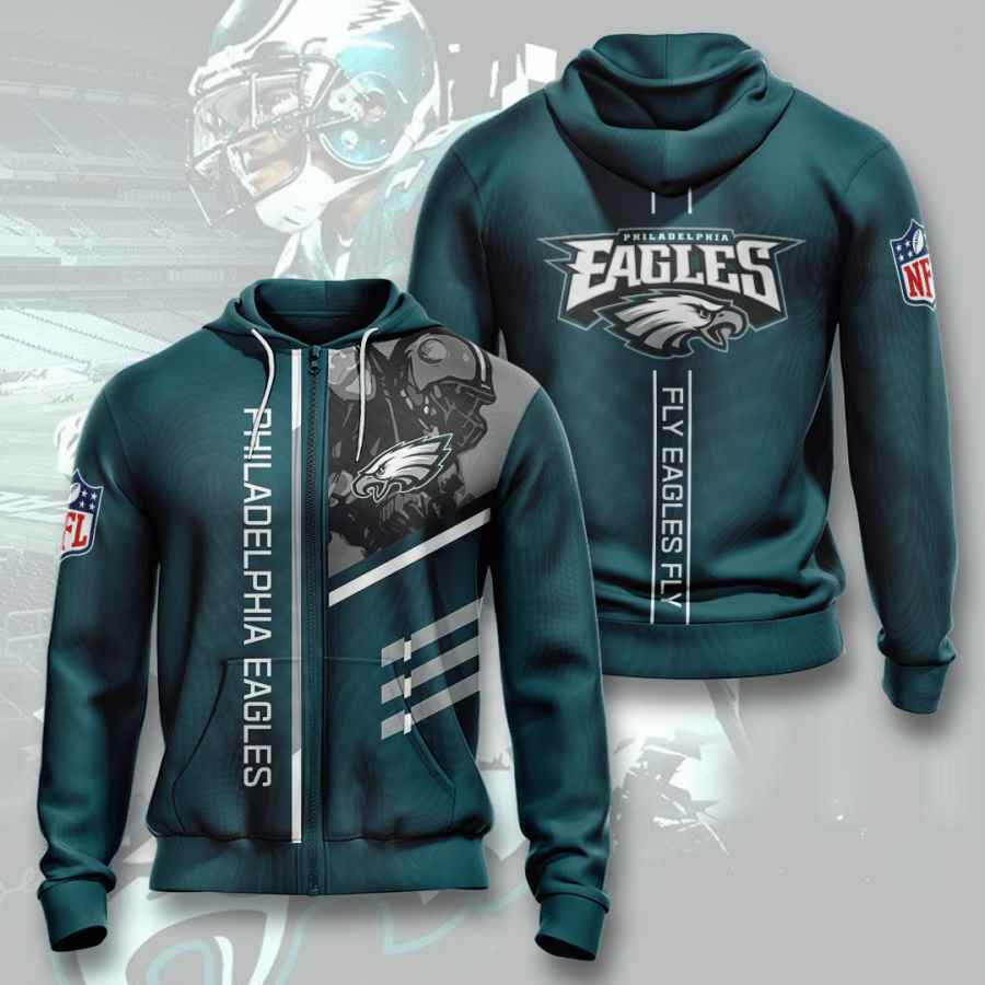 Sports American Football Nfl Philadelphia Eagles Usa 293 3d Hoodie