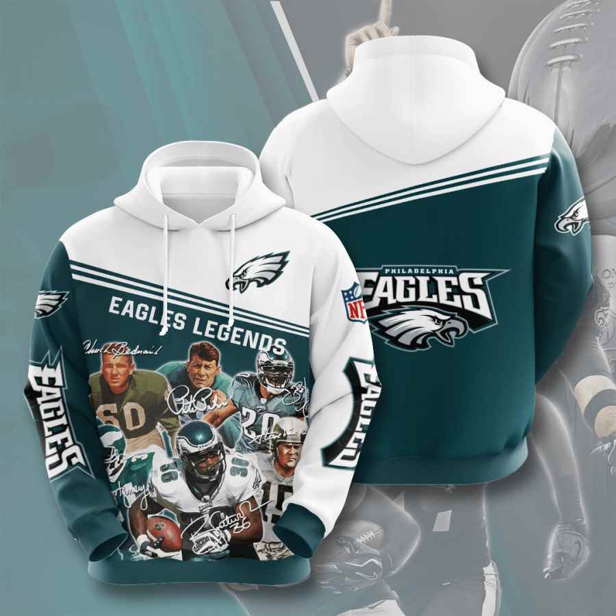 Sports American Football Nfl Philadelphia Eagles Usa 883 3d Hoodie