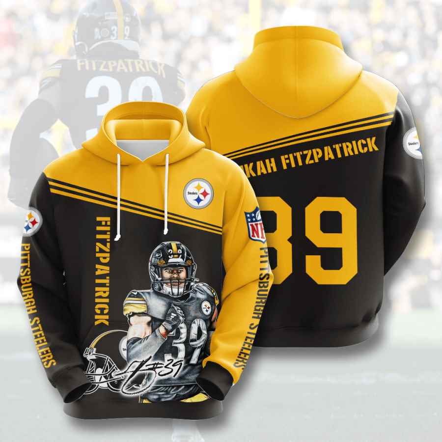 Sports American Football Nfl Pittsburgh Steelers Minkah Fitzpatrick Usa 878 3d Hoodie