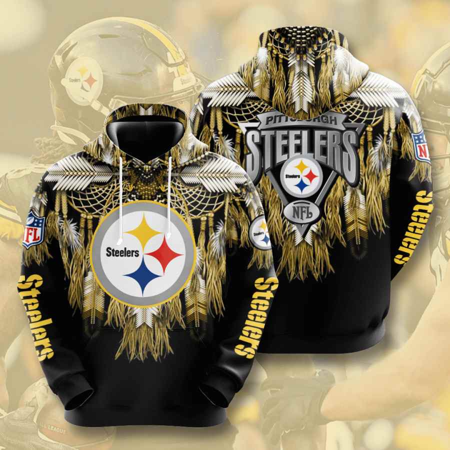 Sports American Football Nfl Pittsburgh Steelers Usa 1518 3d Hoodie