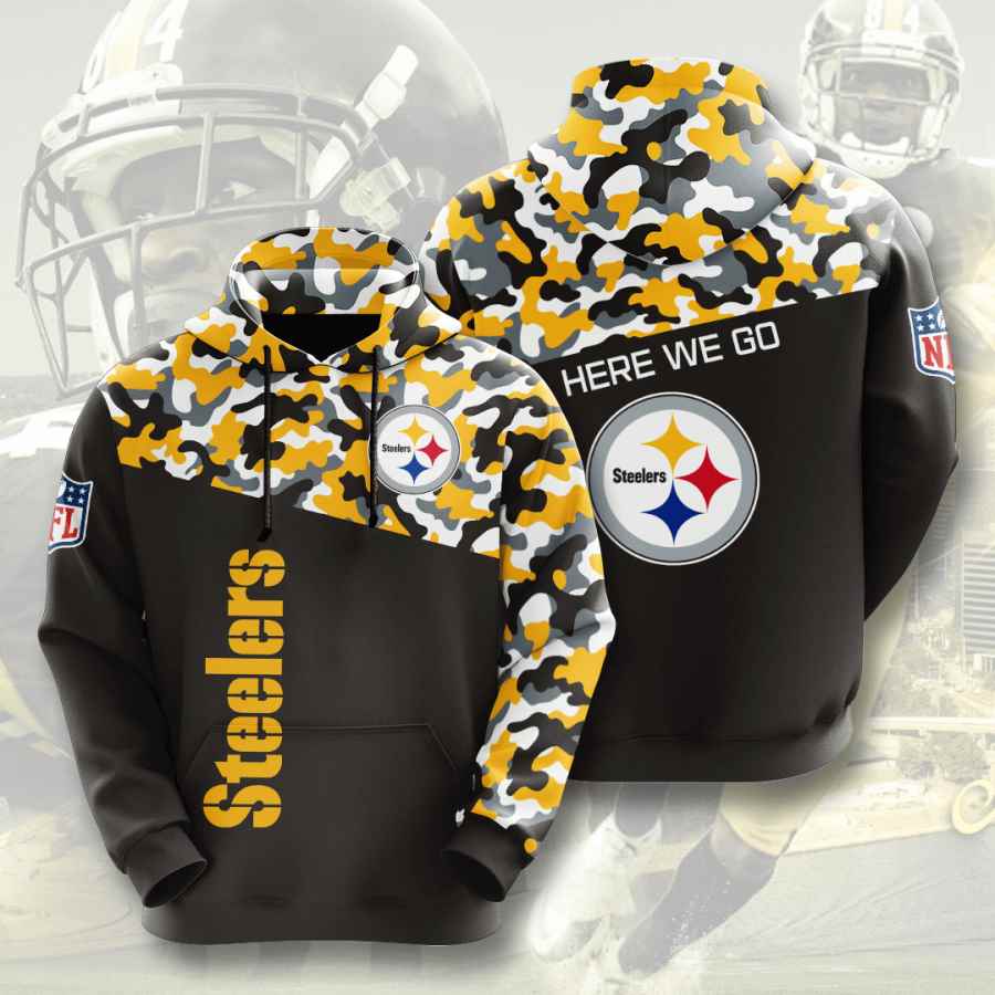 Sports American Football Nfl Pittsburgh Steelers Usa 283 3d Hoodie