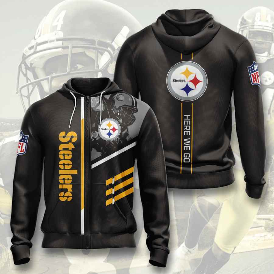 Sports American Football Nfl Pittsburgh Steelers Usa 289 3d Hoodie