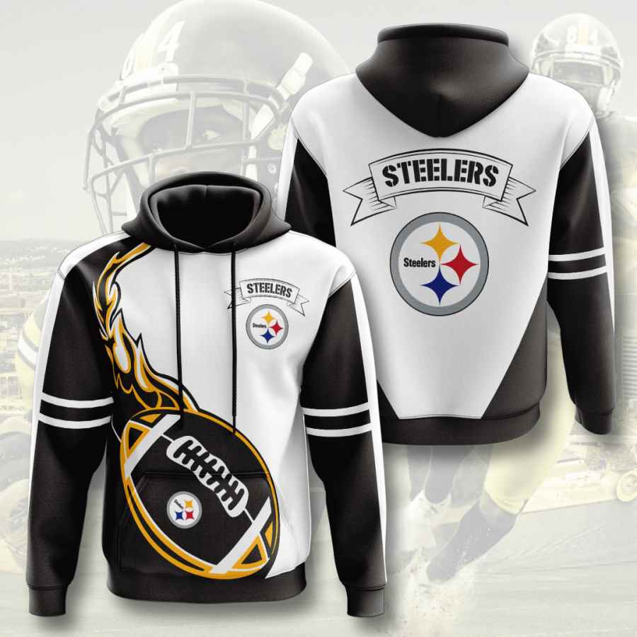 Sports American Football Nfl Pittsburgh Steelers Usa 614 3d Hoodie