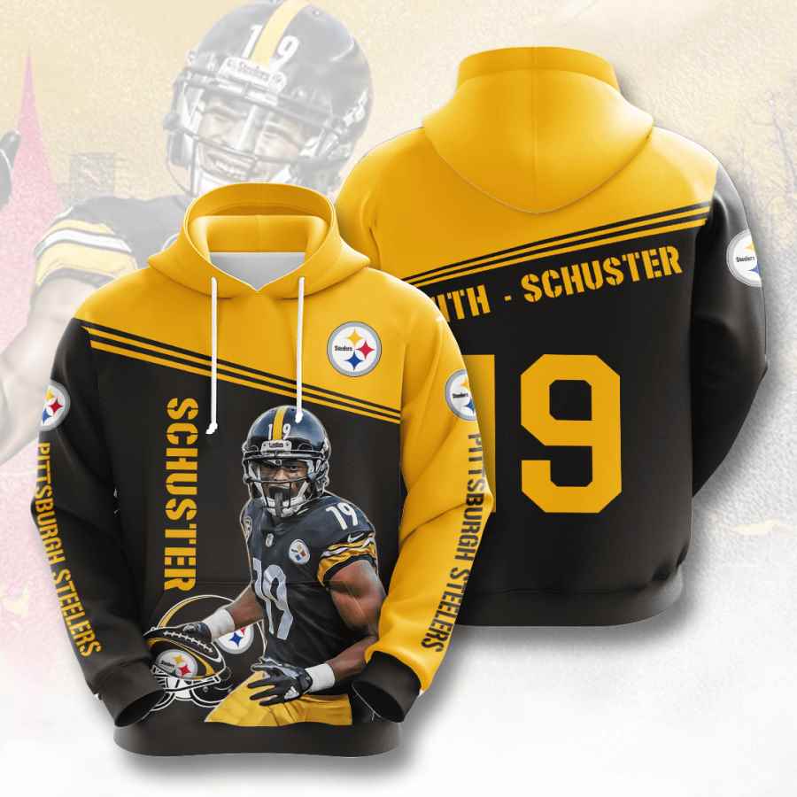 Sports American Football Nfl Pittsburgh Steelers Usa 616 3d Hoodie