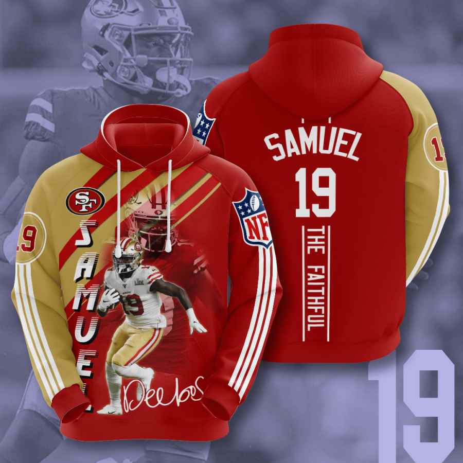 Sports American Football Nfl San Francisco 49ers Deebo Samuel Usa 1212 3d Hoodie