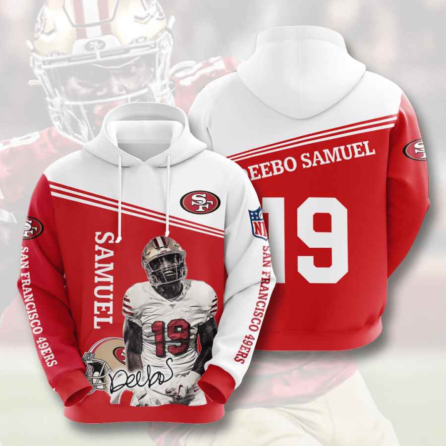 Sports American Football Nfl San Francisco 49ers Deebo Samuel Usa 894 3d Hoodie