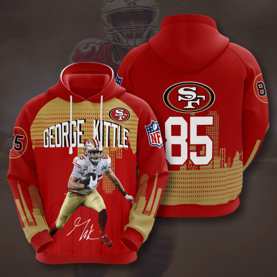 Sports American Football Nfl San Francisco 49ers George Kittle Usa 1027 3d Hoodie