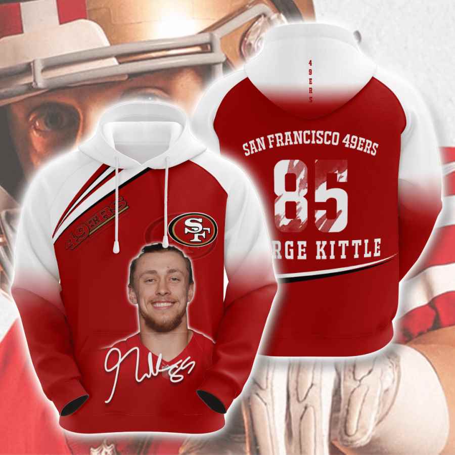 Sports American Football Nfl San Francisco 49ers George Kittle Usa 926 3d Hoodie