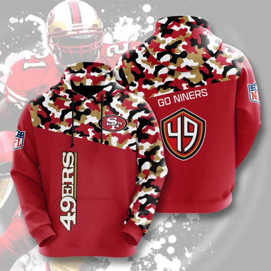 Sports American Football Nfl San Francisco 49ers Usa 299 3d Hoodie