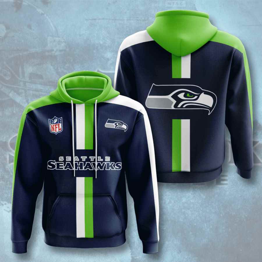 Sports American Football Nfl Seattle Seahawks Usa 310 3d Hoodie