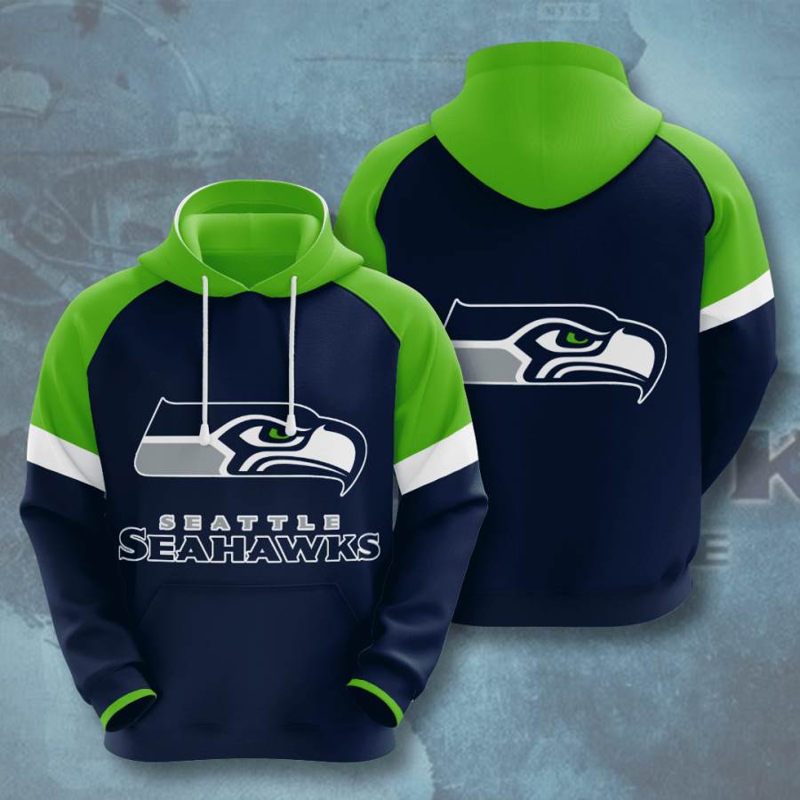 Sports American Football Nfl Seattle Seahawks Usa 311 3d Hoodie