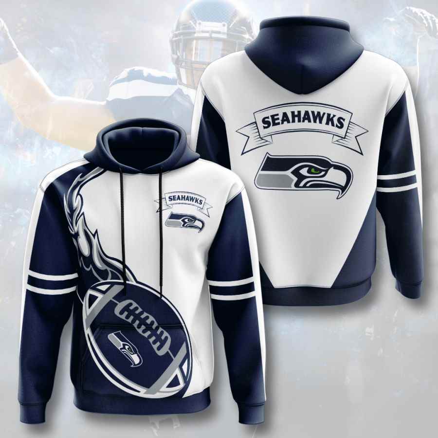 Sports American Football Nfl Seattle Seahawks Usa 650 3d Hoodie