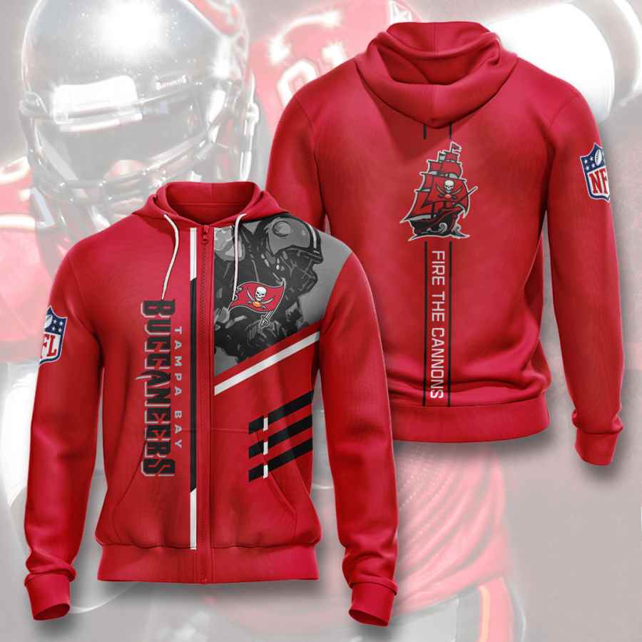 Sports American Football Nfl Tampa Bay Buccaneers Usa 322 3d Hoodie