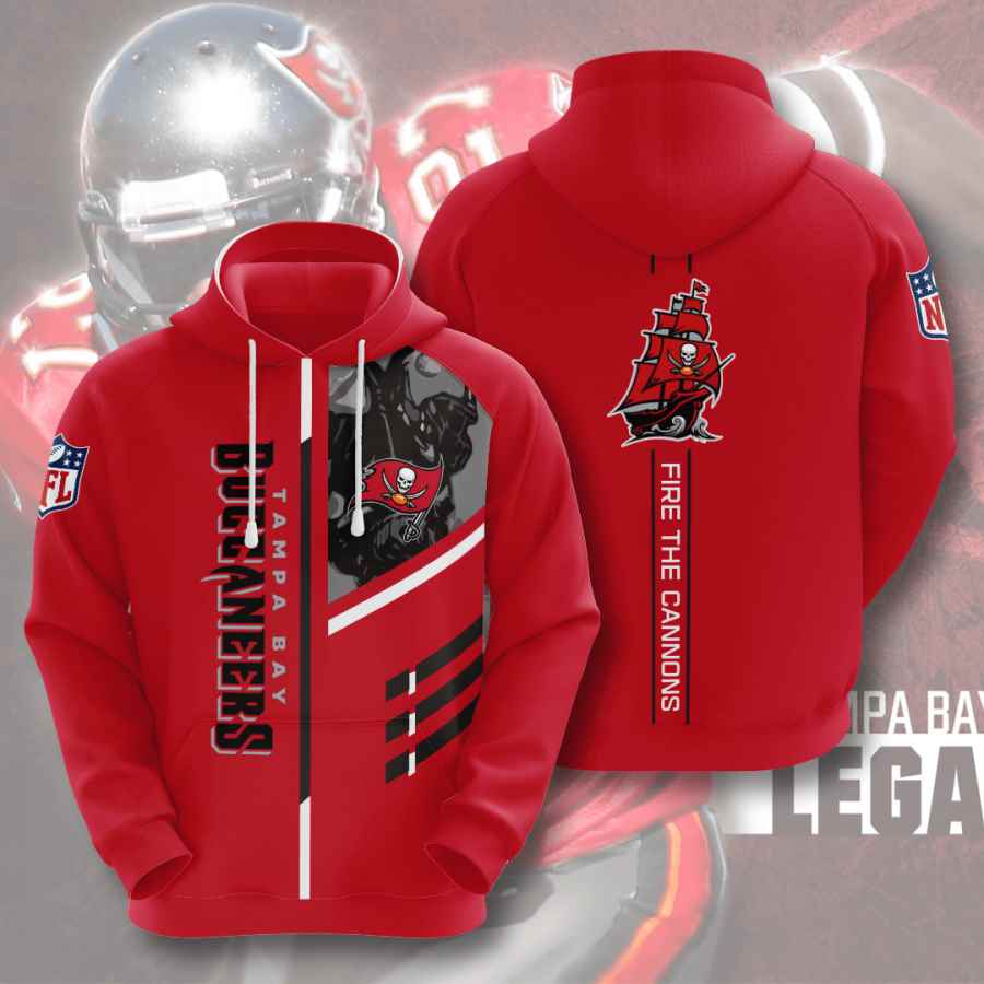 Sports American Football Nfl Tampa Bay Buccaneers Usa 63 3d Hoodie