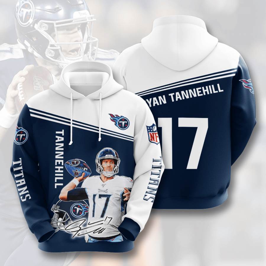 Sports American Football Nfl Tennessee Titans Ryan Tannehill Usa 916 3d Hoodie