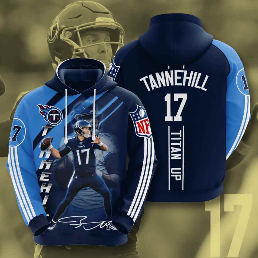 Sports American Football Nfl Tennessee Titans Ryan Tannehill Usa 1238 3d Hoodie