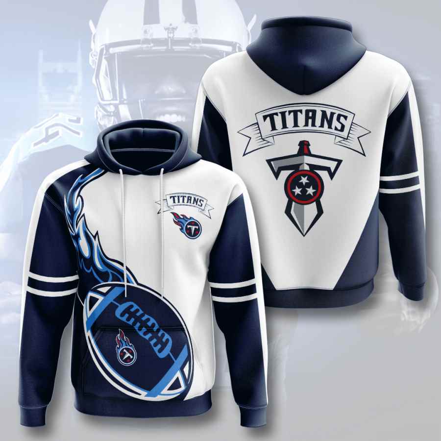 Sports American Football Nfl Tennessee Titans Usa 669 3d Hoodie