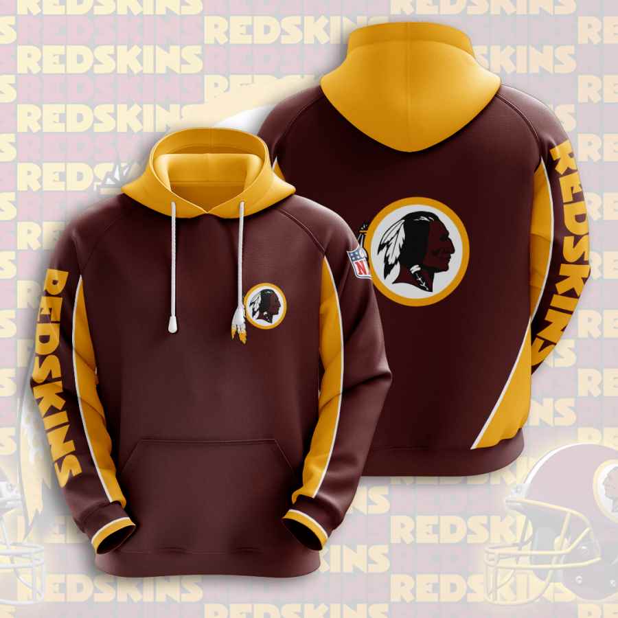 Sports American Football Nfl Washington Redskins Usa 350 3d Hoodie