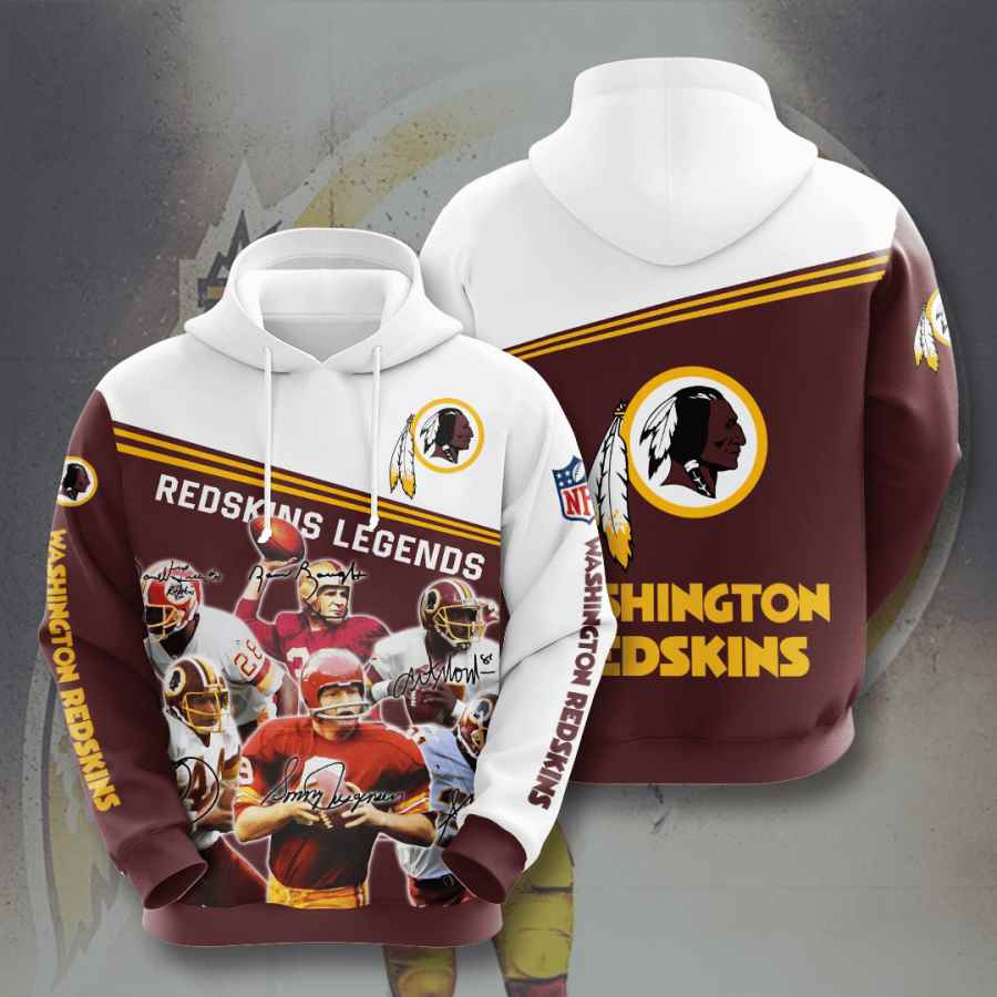 Sports American Football Nfl Washington Redskins Usa 921 3d Hoodie