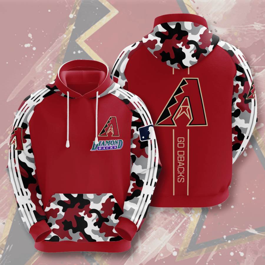 Sports Baseball Mlb Arizona Diamondbacks Usa 373 3d Hoodie