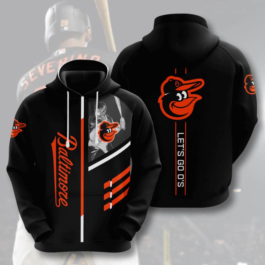 Sports Baseball Mlb Baltimore Orioles Usa 87 3d Hoodie