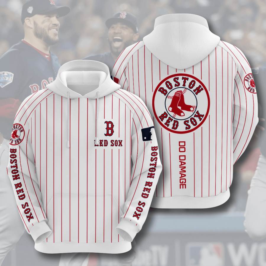 Sports Baseball Mlb Boston Red Sox Usa 406 3d Hoodie