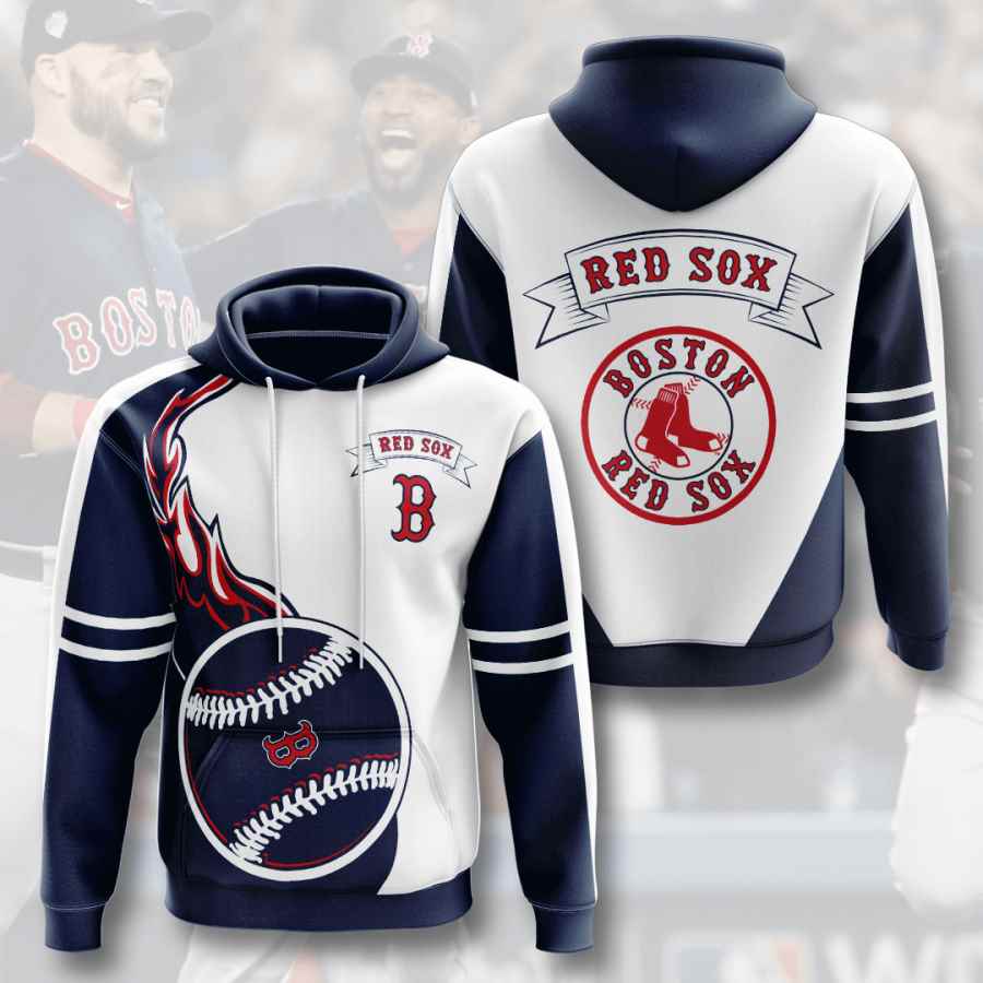 Sports Baseball Mlb Boston Red Sox Usa 407 3d Hoodie