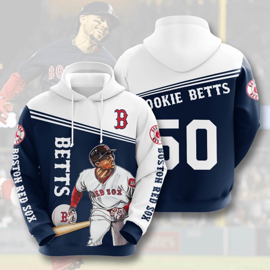 Sports Baseball Mlb Boston Red Sox Usa 409 3d Hoodie