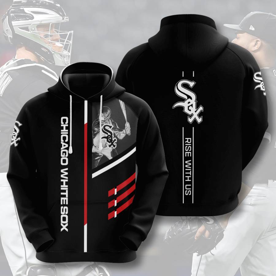 Sports Baseball Mlb Chicago White Sox Usa 125 3d Hoodie